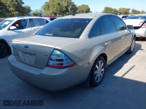 2008 Ford Taurus SEL with VIN 1FAHP24W48G160030, listed as a IAAI auction lot 40360871 with 194,674 mi miles. Bid and sale history available at carsss.com. Image 4.