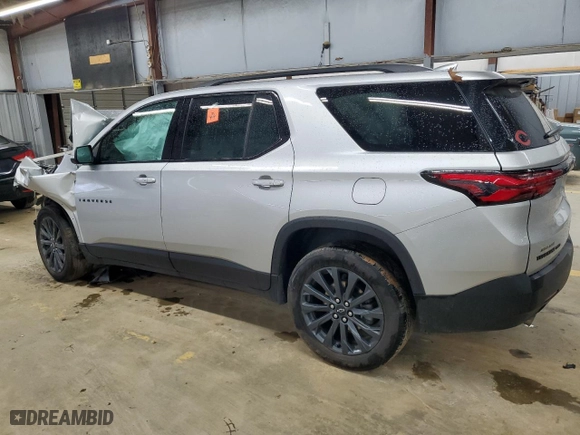 2022 Chevrolet Traverse RS with VIN 1GNEVJKWXNJ123375, listed as a Copart auction lot 80450954 with 0 mi miles and Salvage Title. Bid and sale history available at carsss.com. Image 2.