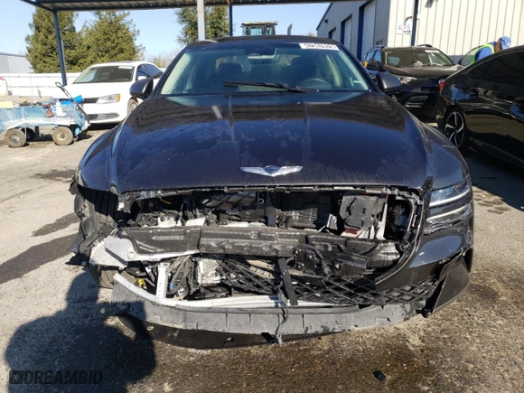 2023 Genesis Electrified G80 with VIN KMTGE4S17PU006864, listed as a Copart auction lot 42362925 with 15,250 mi miles and Non Repairable. Bid and sale history available at carsss.com. Image 5.