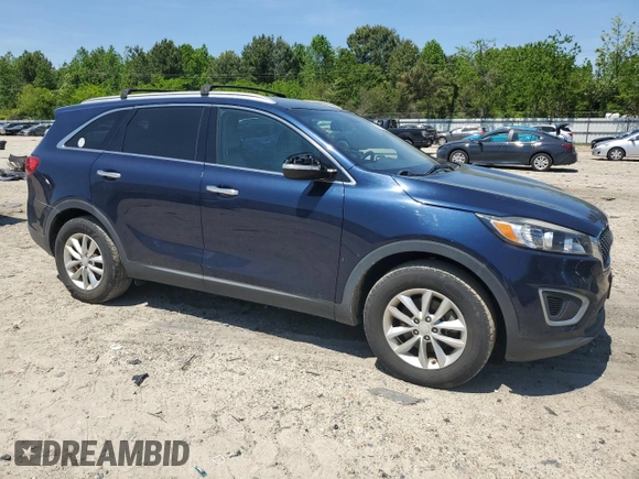 2018 Kia Sorento LX with VIN 5XYPG4A35JG399395, listed as a Copart auction lot 54314985 with 115,931 mi miles and Clean Title. Bid and sale history available at carsss.com. Image 4.