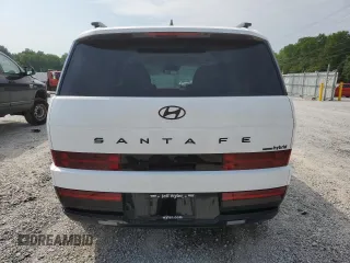 2024 Hyundai Santa Fe Hybrid Calligraphy with VIN 5NMP5DG10RH001636, listed as a Copart auction lot 58716784 with 867 mi miles and Salvage Title. Bid and sale history available at carsss.com. Image 6.