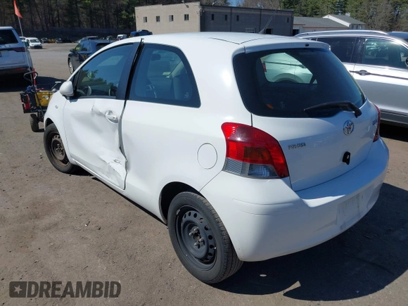 2011 Toyota Yaris with VIN JTDJT4K30B5339454, listed as a IAAI auction lot 41977912 with 206,707 mi miles. Bid and sale history available at carsss.com. Image 14.