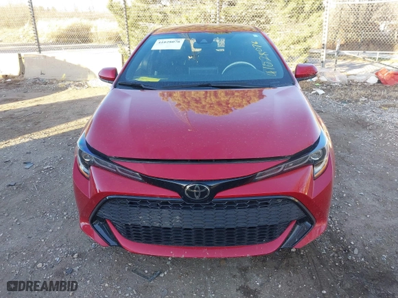 2021 Toyota Corolla Hatchback SE with VIN JTND4MBE2M3119139, listed as a IAAI auction lot 41028076 with 33,324 mi miles. Bid and sale history available at carsss.com. Image 13.