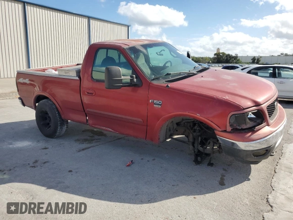 2000 Ford F-150 XL with VIN 1FTRF18W4YNB41818, listed as a Copart auction lot 78877544 with Not provided miles and Salvage title. Bid and sale history available at DreamBid. Image 4.