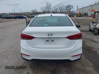 2022 Hyundai Accent SE with VIN 3KPC24A61NE184994, listed as a IAAI auction lot 41952958 with 18,851 mi miles and . Bid and sale history available at carsss.com. Image 16.