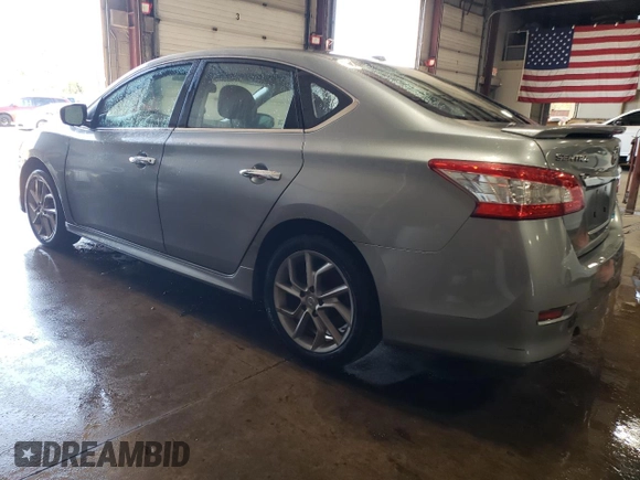 2013 Nissan Sentra FE+ S with VIN 3N1AB7AP5DL715192, listed as a Copart auction lot 54673125 with 211,149 mi miles and Clean Title. Bid and sale history available at DreamBid. Image 2.