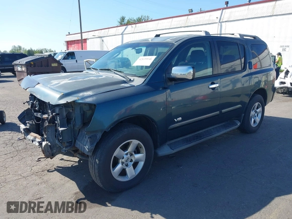 2006 Nissan Armada LE z VIN 5N1AA08B76N715551, wystawiony jako IAAI lot #42039846 z przebiegiem 177 840 mil mil oraz . Historia ofert i sprzedaży dostępna na DreamBid. Obrazek 19.