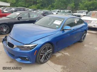 2019 BMW 4 Series 440i with VIN WBA4J5C5XKBM66154, listed as a IAAI auction lot 42061381 with 41,926 mi miles. Bid and sale history available at carsss.com. Image 21.