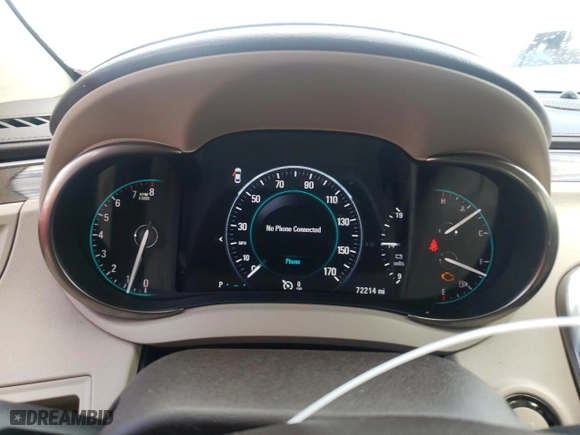 2015 Buick LaCrosse Leather with VIN 1G4GC5G31FF165964, listed as a Copart auction lot 71677304 with 72,214 mi miles and Salvage Title. Bid and sale history available at carsss.com. Image 9.