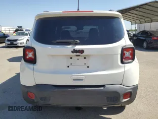 2020 Jeep Renegade Latitude with VIN ZACNJABB9LPL09209, listed as a Copart auction lot 58385545 with 69,459 mi miles and Salvage title. Bid and sale history available at DreamBid. Image 6.