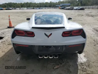 2019 Chevrolet Corvette 1LT with VIN 1G1YB2D72K5113706, listed as a Copart auction lot 71842584 with 0 mi miles and Salvage Title. Bid and sale history available at carsss.com. Image 6.