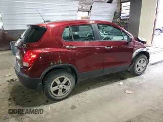 2016 Chevrolet Trax LS with VIN 3GNCJNSB5GL233446, listed as a Copart auction lot 50206335 with 64,050 mi miles and Salvage Title. Bid and sale history available at carsss.com. Image 3.