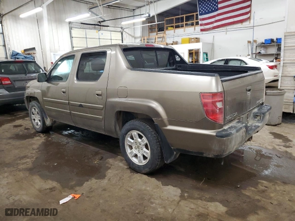 2011 Honda Ridgeline RTS with VIN 5FPYK1F46BB008015, listed as a Copart auction lot 47653875 with 157,547 mi miles and Salvage Title. Bid and sale history available at carsss.com. Image 2.