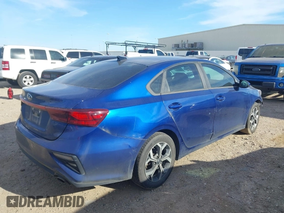 2019 Kia Forte LXS with VIN 3KPF24AD5KE072139, listed as a IAAI auction lot 41812180 with 128,434 mi miles and . Bid and sale history available at carsss.com. Image 4.
