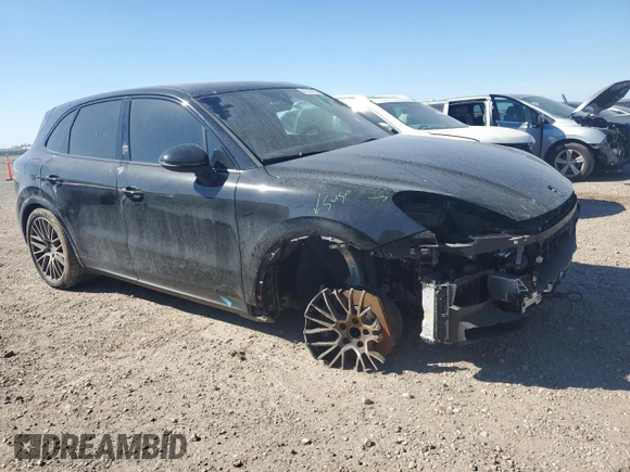 2023 Porsche Cayenne with VIN WP1AA2AY5PDA02345, listed as a Copart auction lot 47794155 with 18,594 mi miles and Salvage title. Bid and sale history available at DreamBid. Image 4.