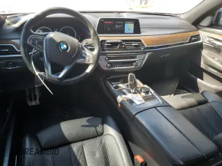 2017 BMW 7 Series 740i xDrive with VIN WBA7E4C53HGU99133, listed as a Copart auction lot 73007174 with 84,542 mi miles and Non Repairable. Bid and sale history available at carsss.com. Image 8.
