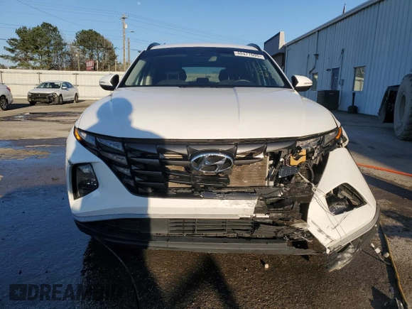2023 Hyundai Tucson SEL with VIN 5NMJB3AE3PH207969, listed as a Copart auction lot 48477695 with 34,422 mi miles and Salvage Title. Bid and sale history available at DreamBid. Image 5.