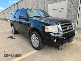 2011 Ford Expedition Limited z VIN 1FMJU2A53BEF13419, wystawiony jako Copart lot #58866995 z przebiegiem 192 068 mil mil oraz Czysty tytuł • Clean title. Historia ofert i sprzedaży dostępna na DreamBid. Obrazek 1.