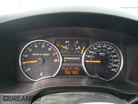 2008 GMC Canyon SLE1 with VIN 1GTCS139388155338, listed as a Copart auction lot 51205305 with 156,785 mi miles and Clean Title. Bid and sale history available at carsss.com. Image 9.
