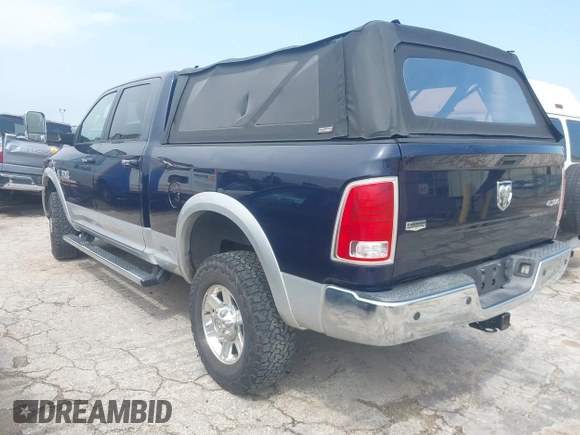 2013 Ram 2500 Laramie with VIN 3C6UR5FL1DG526345, listed as a IAAI auction lot 42328430 with 121,155 mi miles and . Bid and sale history available at DreamBid. Image 3.