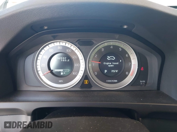 2013 Volvo S60 T5 Premier with VIN YV1612FS0D2224742, listed as a IAAI auction lot 42655428 with 92,597 mi miles and . Bid and sale history available at DreamBid. Image 7.