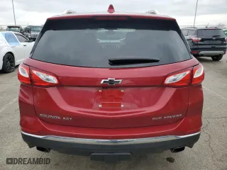 2020 Chevrolet Equinox Premier with VIN 3GNAXYEX4LS639801, listed as a Copart auction lot 52795255 with 53,928 mi miles and Salvage Title. Bid and sale history available at carsss.com. Image 6.