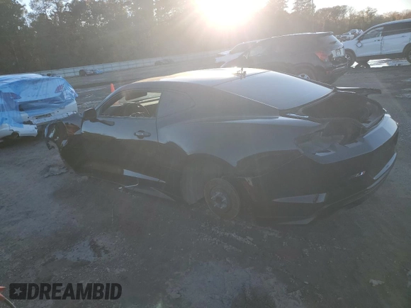 2021 Chevrolet Camaro ZL1 with VIN 1G1FK1R62M0107163, listed as a Copart auction lot 83795824 with 0 mi miles and Salvage Title. Bid and sale history available at carsss.com. Image 2.