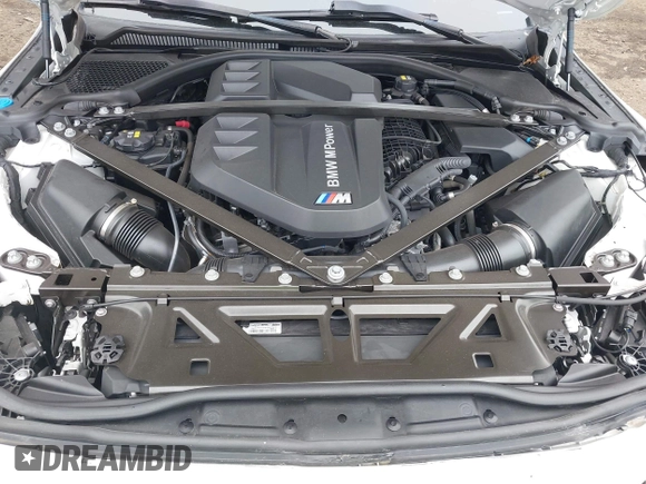 2022 BMW M4 Competition with VIN WBS33AZ01NCK14992, listed as a IAAI auction lot 41923903 with 43,966 mi miles. Bid and sale history available at carsss.com. Image 10.