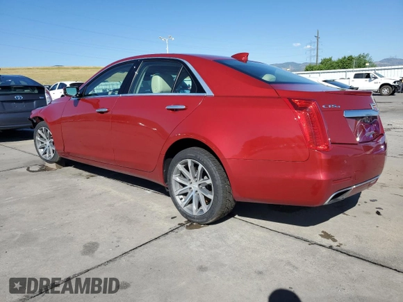 2016 Cadillac CTS Luxury Collection AWD with VIN 1G6AX5SX0G0128548, listed as a Copart auction lot 62783985 with 52,899 mi miles and Salvage title. Bid and sale history available at DreamBid. Image 2.