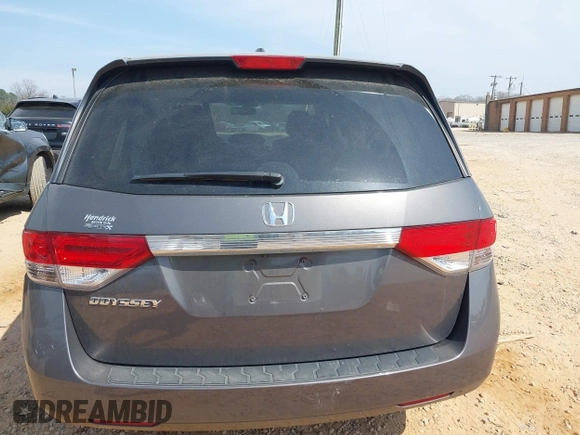 2016 Honda Odyssey EX-L with VIN 5FNRL5H61GB099699, listed as a IAAI auction lot 41807964 with 67,041 mi miles and . Bid and sale history available at DreamBid. Image 16.
