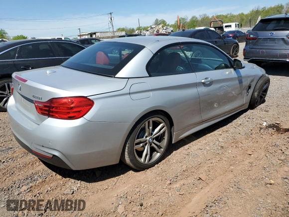 2014 BMW 4 Series 428i xDrive with VIN WBA3T1C58EP819710, listed as a Copart auction lot 54699235 with 196,856 mi miles and Salvage Title. Bid and sale history available at carsss.com. Image 3.