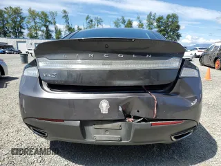 2016 Lincoln MKZ Hybrid with VIN 3LN6L2LU9GR619956, listed as a Copart auction lot 62873825 with 252,560 mi miles and Salvage title. Bid and sale history available at DreamBid. Image 6.