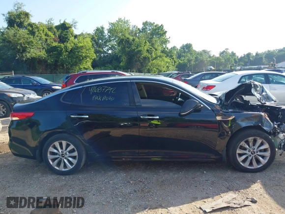 2016 Kia Optima EX with VIN 5XXGU4L35GG050918, listed as a IAAI auction lot 42687792 with 86,613 mi miles and . Bid and sale history available at DreamBid. Image 14.