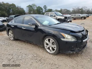 2012 Nissan Maxima 3.5 SV with VIN 1N4AA5AP8CC860795, listed as a Copart auction lot 45210545 with 176,581 mi miles and Salvage Title. Bid and sale history available at carsss.com. Image 4.