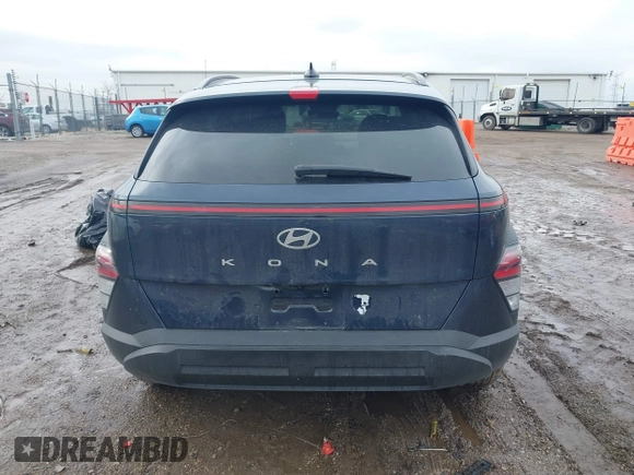 2024 Hyundai Kona SEL with VIN KM8HB3AB8RU047695, listed as a IAAI auction lot 41683971 with 22,833 mi miles and . Bid and sale history available at DreamBid. Image 17.