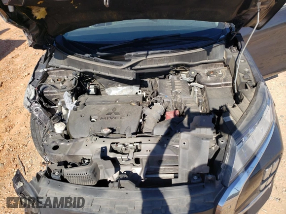2020 Mitsubishi Outlander ES with VIN JA4AP3AU3LU008250, listed as a Copart auction lot 50710675 with 109,532 mi miles and Salvage title. Bid and sale history available at DreamBid. Image 13.
