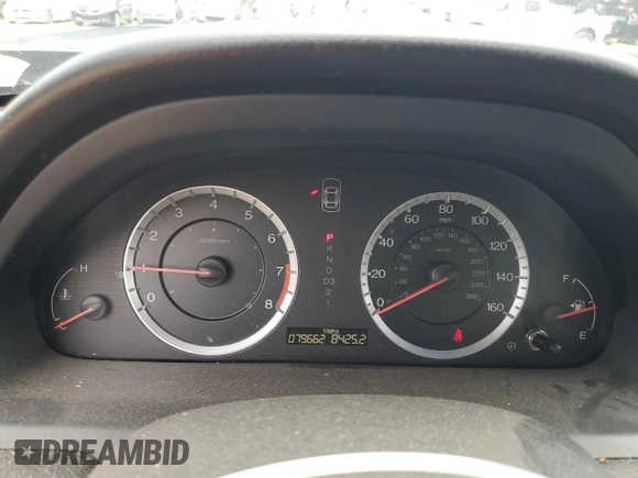 2011 Honda Accord EX-L with VIN 1HGCP3F86BA014054, listed as a Copart auction lot 64077675 with 79,662 mi miles and Salvage title. Bid and sale history available at DreamBid. Image 9.