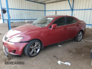 2010 Lexus IS 250 with VIN JTHBF5C26A5120048, listed as a Copart auction lot 51120655 with Not Provided miles and Salvage Title. Bid and sale history available at carsss.com. Image 1.