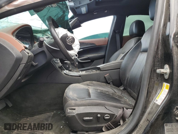 2017 Buick Regal Premium II with VIN 2G4GR5GX1H9136414, listed as a Copart auction lot 76053104 with 125,291 mi miles and Salvage Title. Bid and sale history available at carsss.com. Image 7.