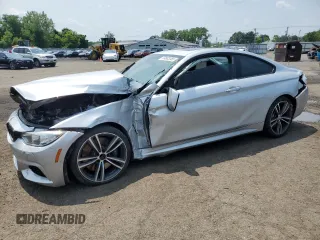 2017 BMW 4 Series z VIN WBA4P1C33HK522661, wystawiony jako Copart lot #59803385 z przebiegiem Nie podano mil oraz Szkoda całkowita • Salvage title. Historia ofert i sprzedaży dostępna na DreamBid. Obrazek 1.