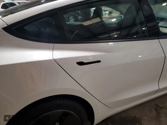 2023 Tesla Model 3 with VIN 5YJ3E1EA6PF588701, listed as a Copart auction lot 61446355 with Not provided miles and Salvage title. Bid and sale history available at DreamBid. Image 10.