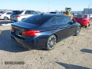 2018 BMW 5 Series 530i with VIN WBAJA5C59JWA38170, listed as a IAAI auction lot 41682219 with 61,990 mi miles and . Bid and sale history available at carsss.com. Image 4.