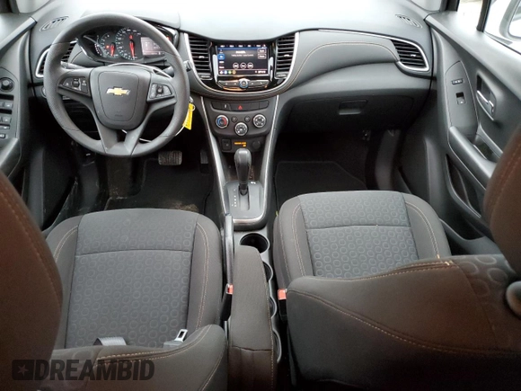 2022 Chevrolet Trax LS with VIN KL7CJNSM6NB549413, listed as a Copart auction lot 45090735 with 15,371 mi miles and Salvage Title. Bid and sale history available at carsss.com. Image 8.