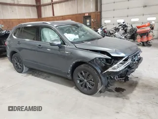 2024 Volkswagen Tiguan SE with VIN 3VVMB7AX5RM057189, listed as a IAAI auction lot 42435936 with 11,189 mi miles and . Bid and sale history available at DreamBid. Image 1.