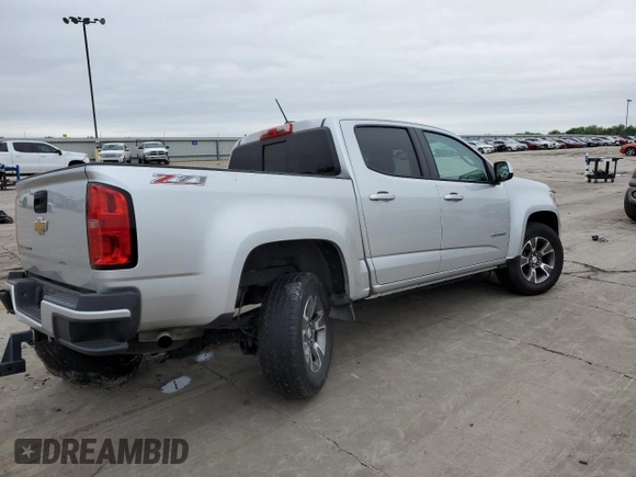 2017 Chevrolet Colorado 2WD Z71 with VIN 1GCGSDEN1H1206342, listed as a Copart auction lot 51836025 with 82,059 mi miles and Salvage title. Bid and sale history available at DreamBid. Image 3.