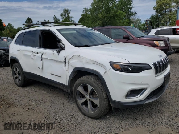 2019 Jeep Cherokee Limited z VIN 1C4PJMDN5KD148701, wystawiony jako Copart lot #56031085 z przebiegiem 118 988 mil mil oraz Szkoda całkowita • Salvage title. Historia ofert i sprzedaży dostępna na DreamBid. Obrazek 4.