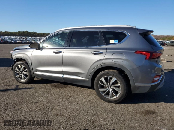 2019 Hyundai Santa Fe Ultimate with VIN 5NMS5CAD4KH041408, listed as a Copart auction lot 80168674 with 0 mi miles and Salvage Title. Bid and sale history available at carsss.com. Image 2.