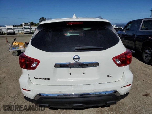 2020 Nissan Pathfinder SL with VIN 5N1DR2CN4LC607835, listed as a Copart auction lot 56501165 with 128,743 mi miles and Salvage title. Bid and sale history available at DreamBid. Image 6.