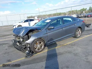 2019 Hyundai Sonata Sport with VIN 5NPE34AF6KH814179, listed as a IAAI auction lot 41787096 with 121,460 mi miles. Bid and sale history available at carsss.com. Image 2.