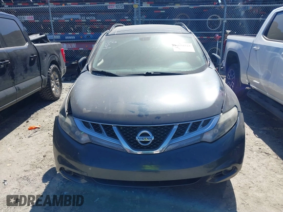2012 Nissan Murano SV with VIN JN8AZ1MW3CW217191, listed as a IAAI auction lot 41688323 with 183,661 mi miles and . Bid and sale history available at carsss.com. Image 12.
